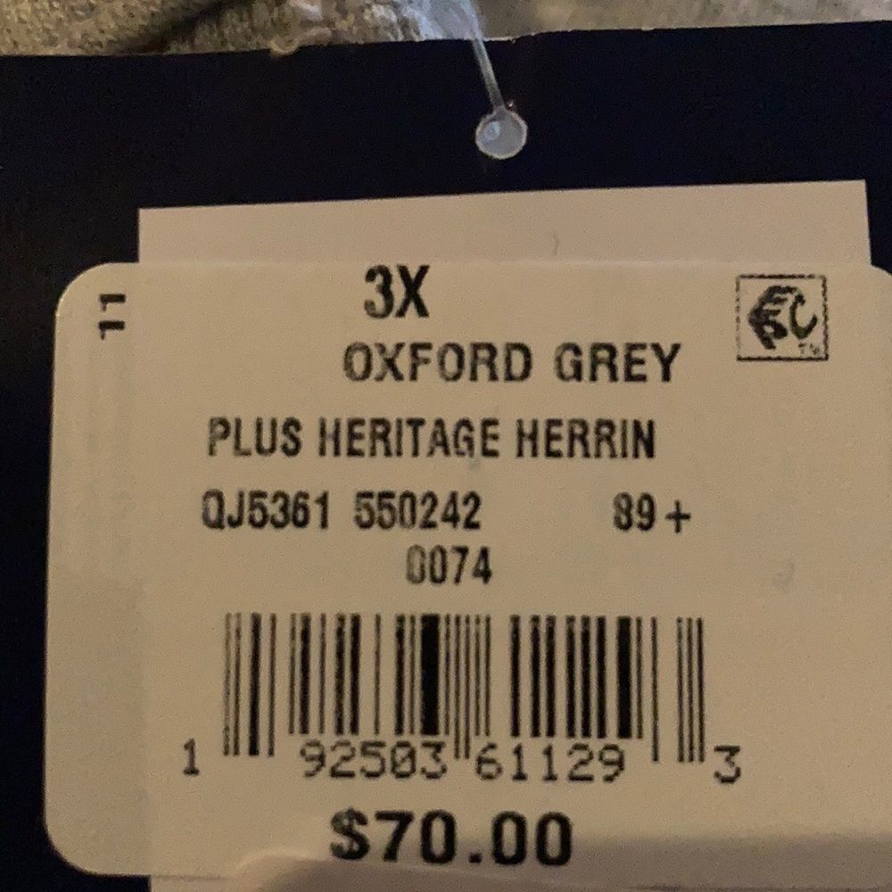 NWT Champion Plus Heritage Herringbone Hoodie - Picture 3 of 3